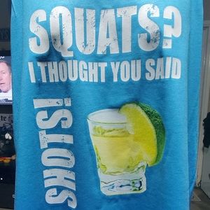 Squats/Shots tank top